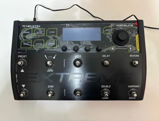 Pedaleira Tc Helicon Voicelive 3 Extreme Vl3x - Instrumentos