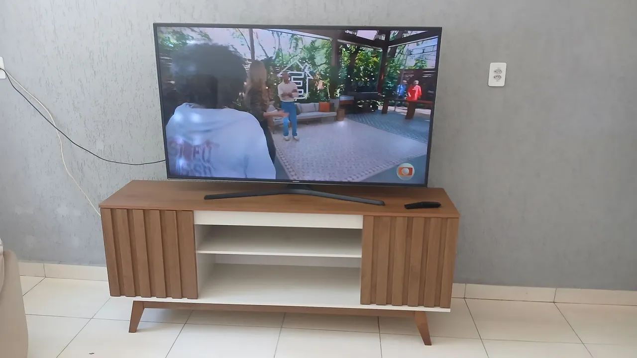 Rack Retrô Amadeirado, Estilo Rústico Duas Portas. - Foto 4