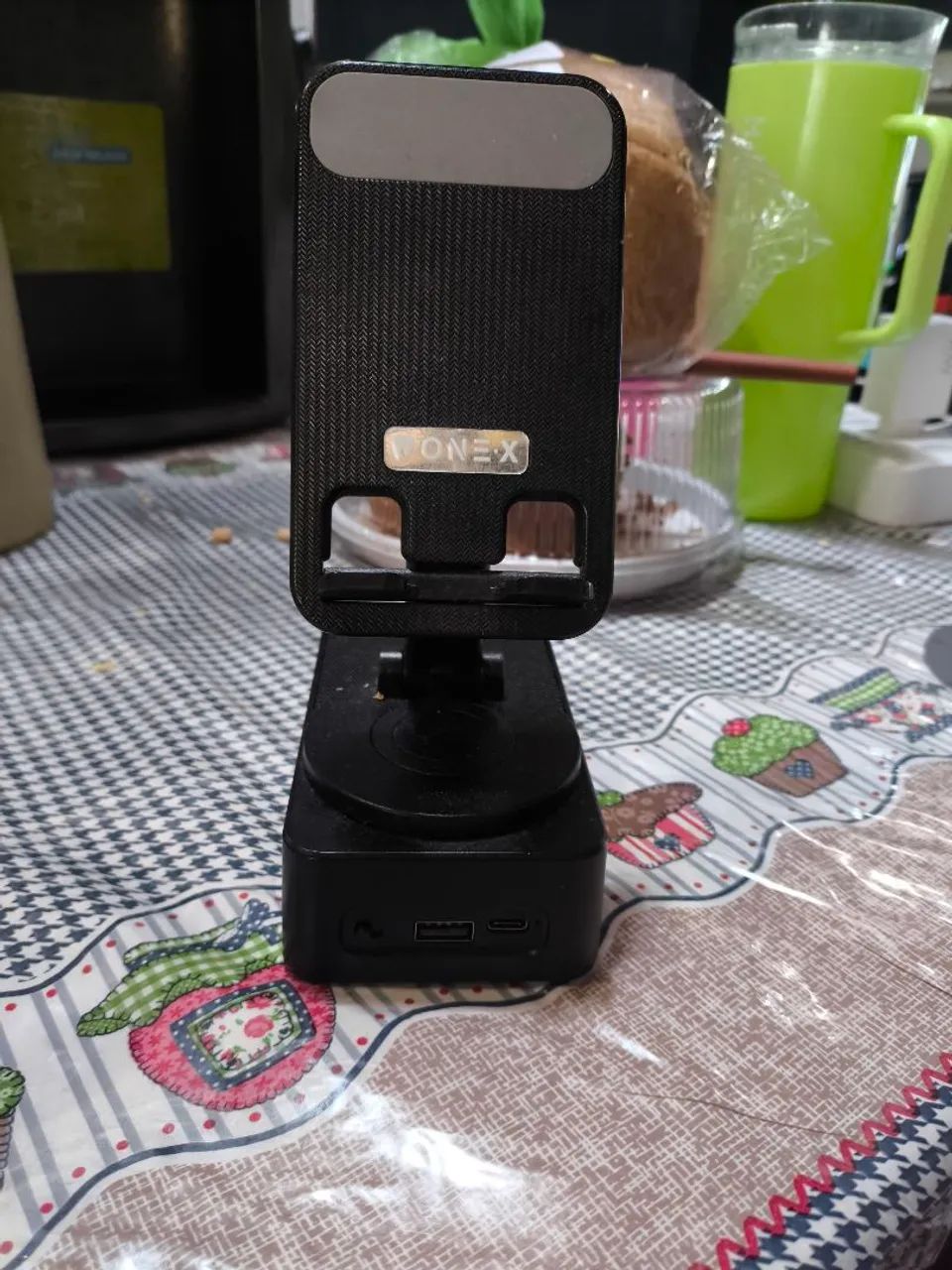 porta celular com caixinha conjugada
