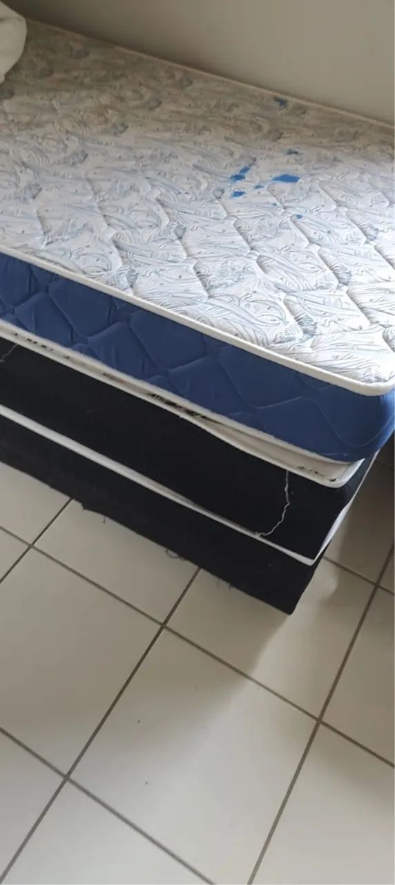 Cama( base+colchão) - Foto 2