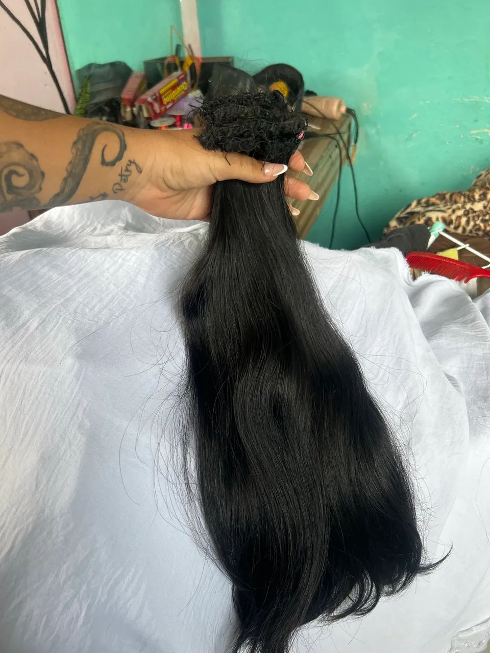 Cabelo para mega hair brasileiro  - Foto 3