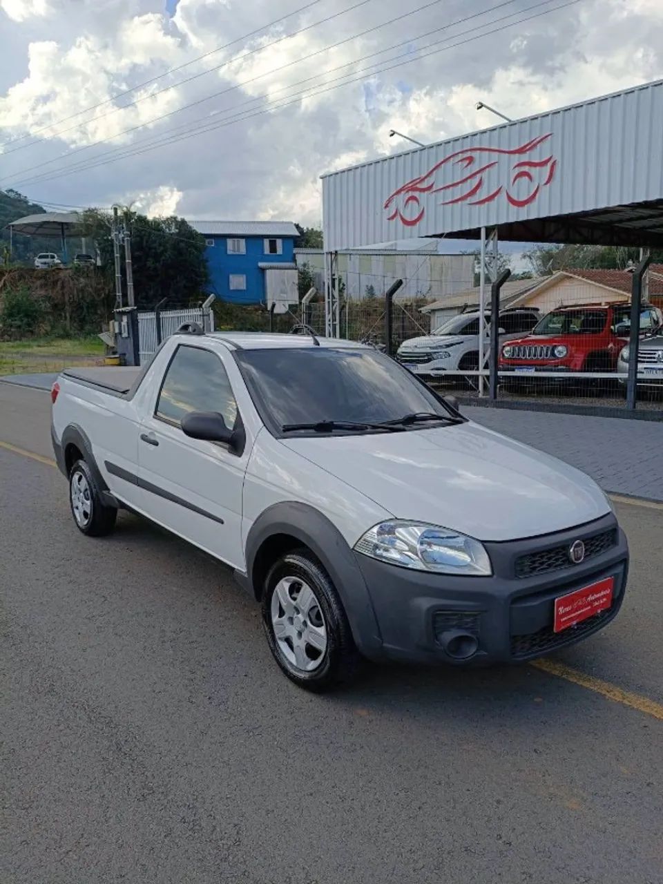 Fiat Strada Working Hard 1.4 Fire Flex 8V CS 2019 - Foto 3