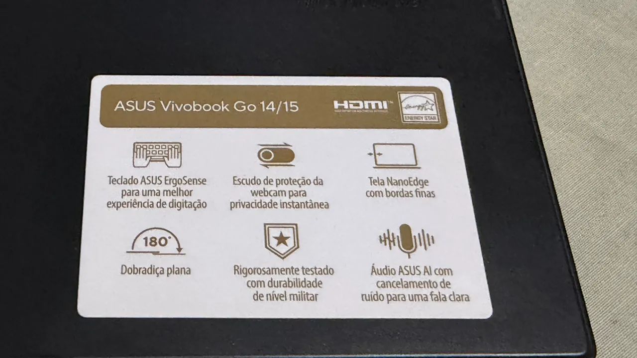 Notebook ASUS Vivobook Go 15 - Foto 3
