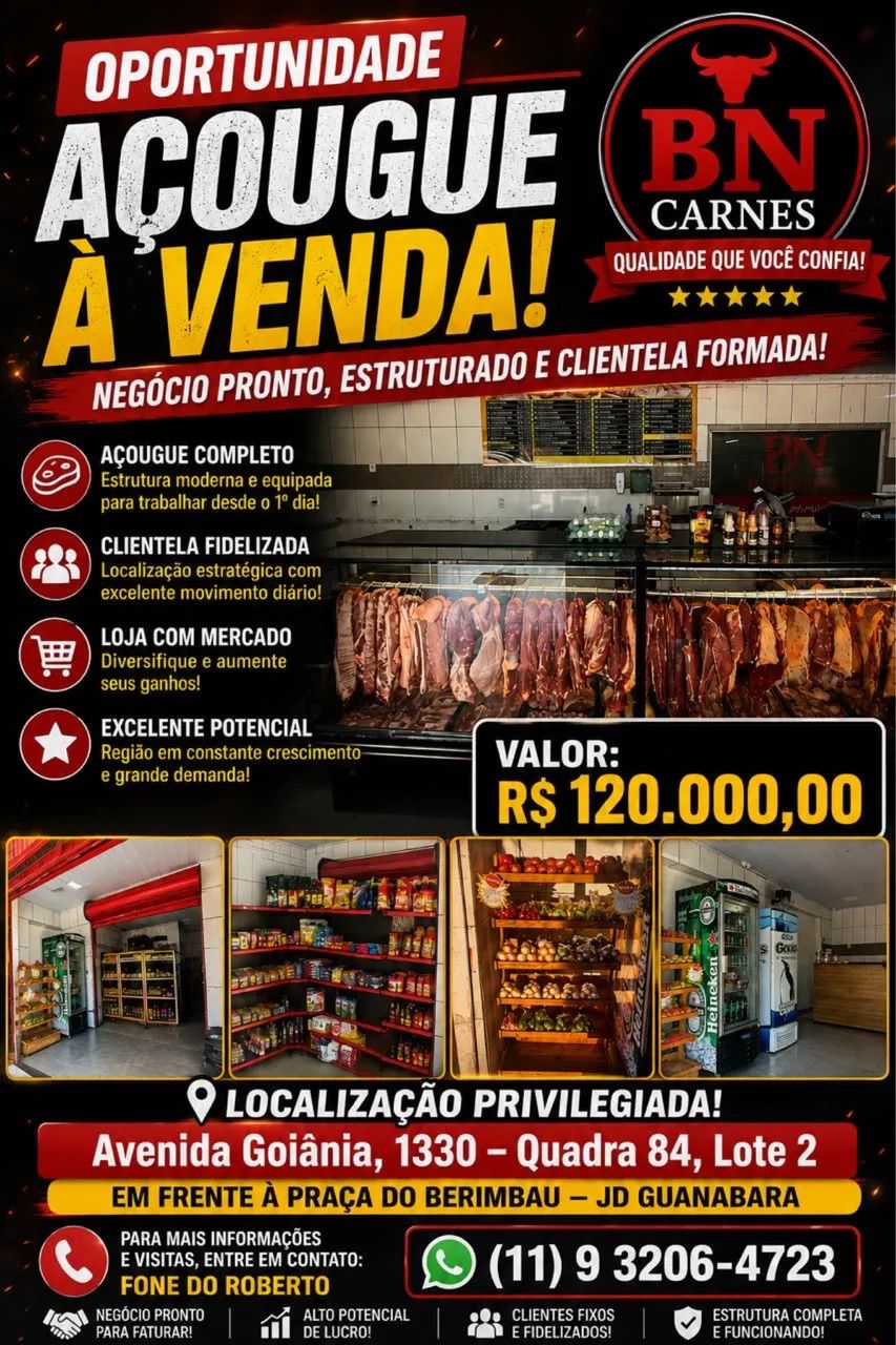 Venda de açougue 