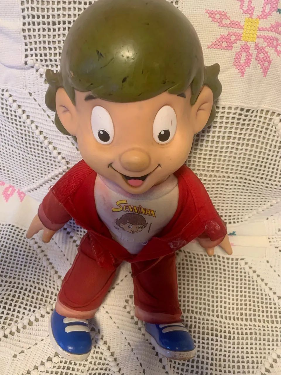 Boneco Ayrton Senna - Seninha, década de 90.  - Foto 2