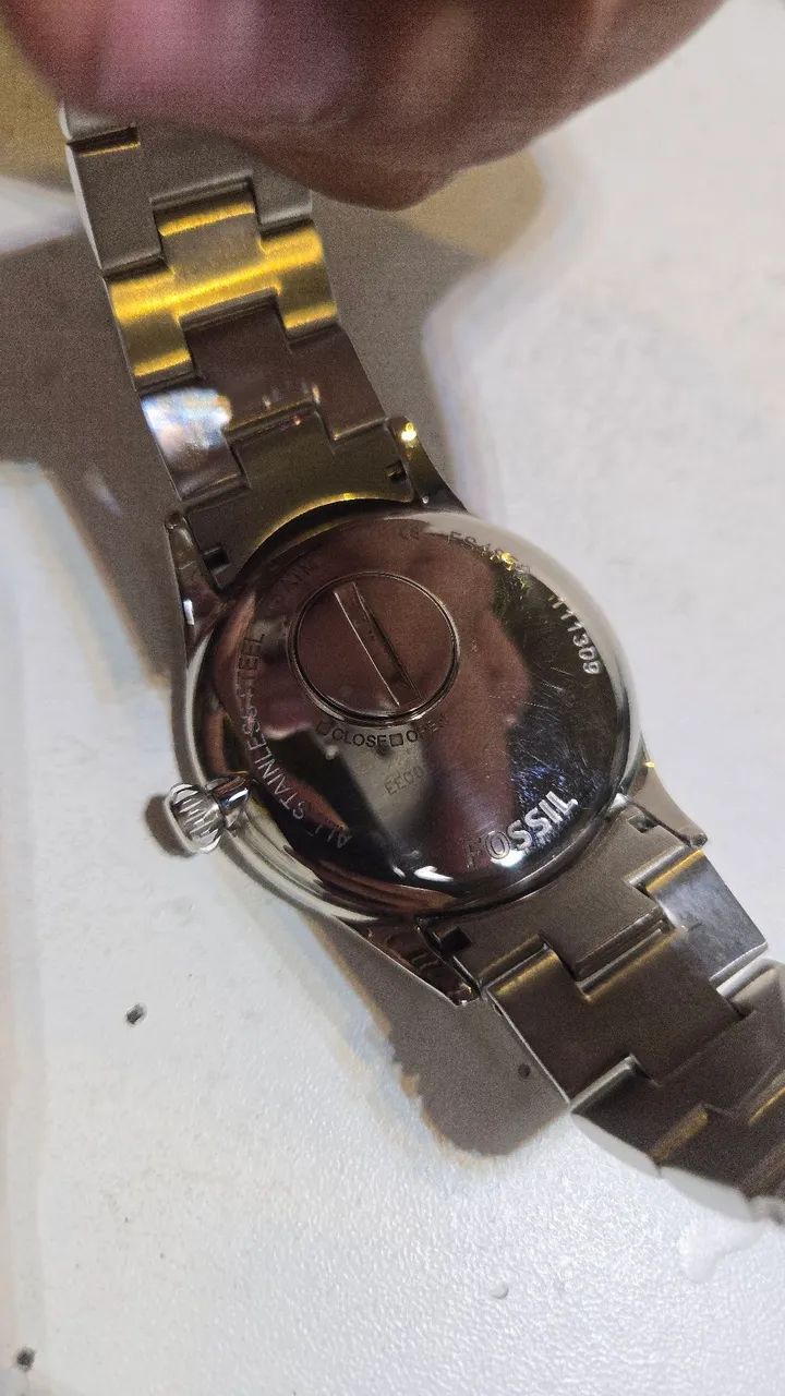 Relógio fossil  - Foto 5