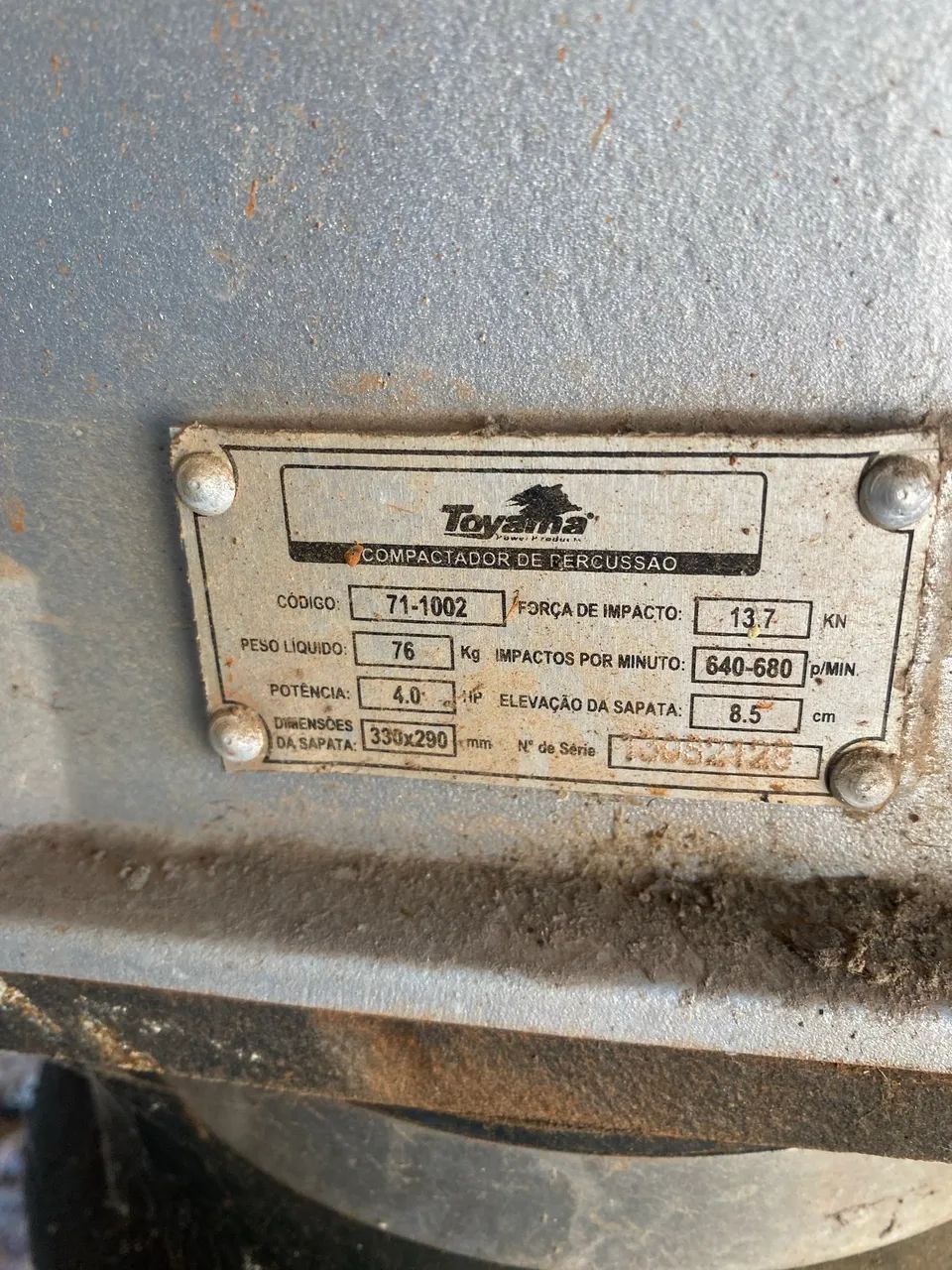 Compactador de solo marca toyama  - Foto 4