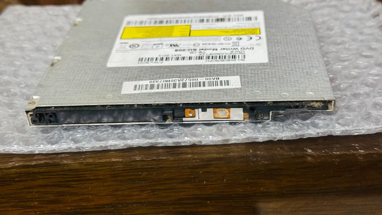 Gravador | Leitor de DVD e CD para Notebook Samsung SU-208 (SATA) - Foto 4