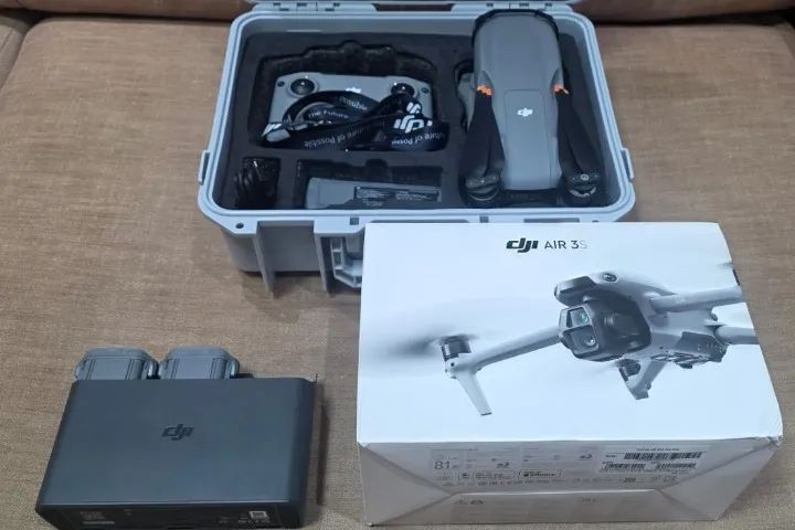 Drone DJI Air 3s Kit Combo + Case Rígido, Homologado Anatel/BR - Foto 4