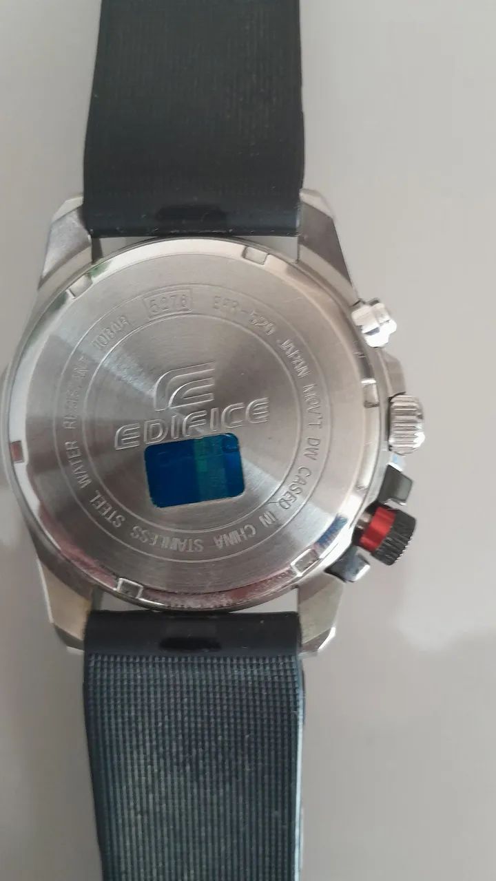 RELÓGIO CASIO EDIFICE MODELO EFR-520 COM CRONÓGRAFO  - Foto 3
