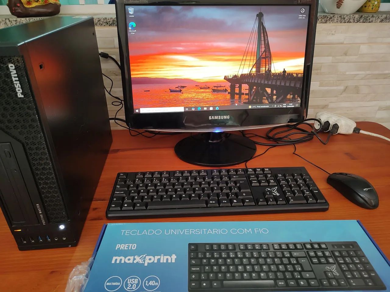 CPU i7 - 8gb - SSD 240gb - DESKTOP COMPLETO  - Foto 2