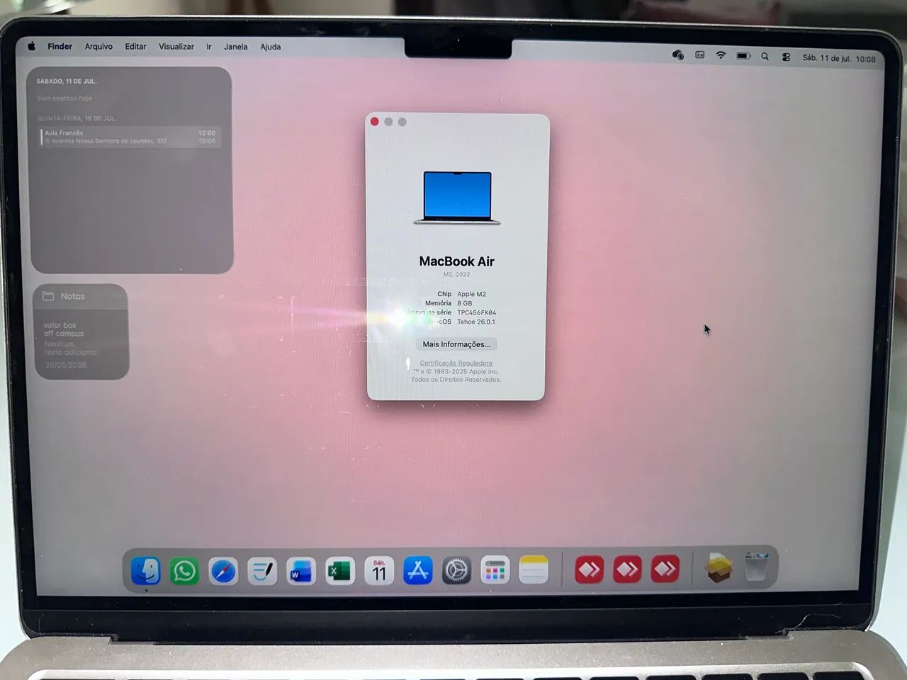 MacBook Air M2 | Estado de Novo | - Foto 3