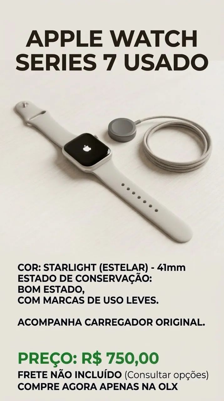 APPLE WATCH SERIES 7 - USADO