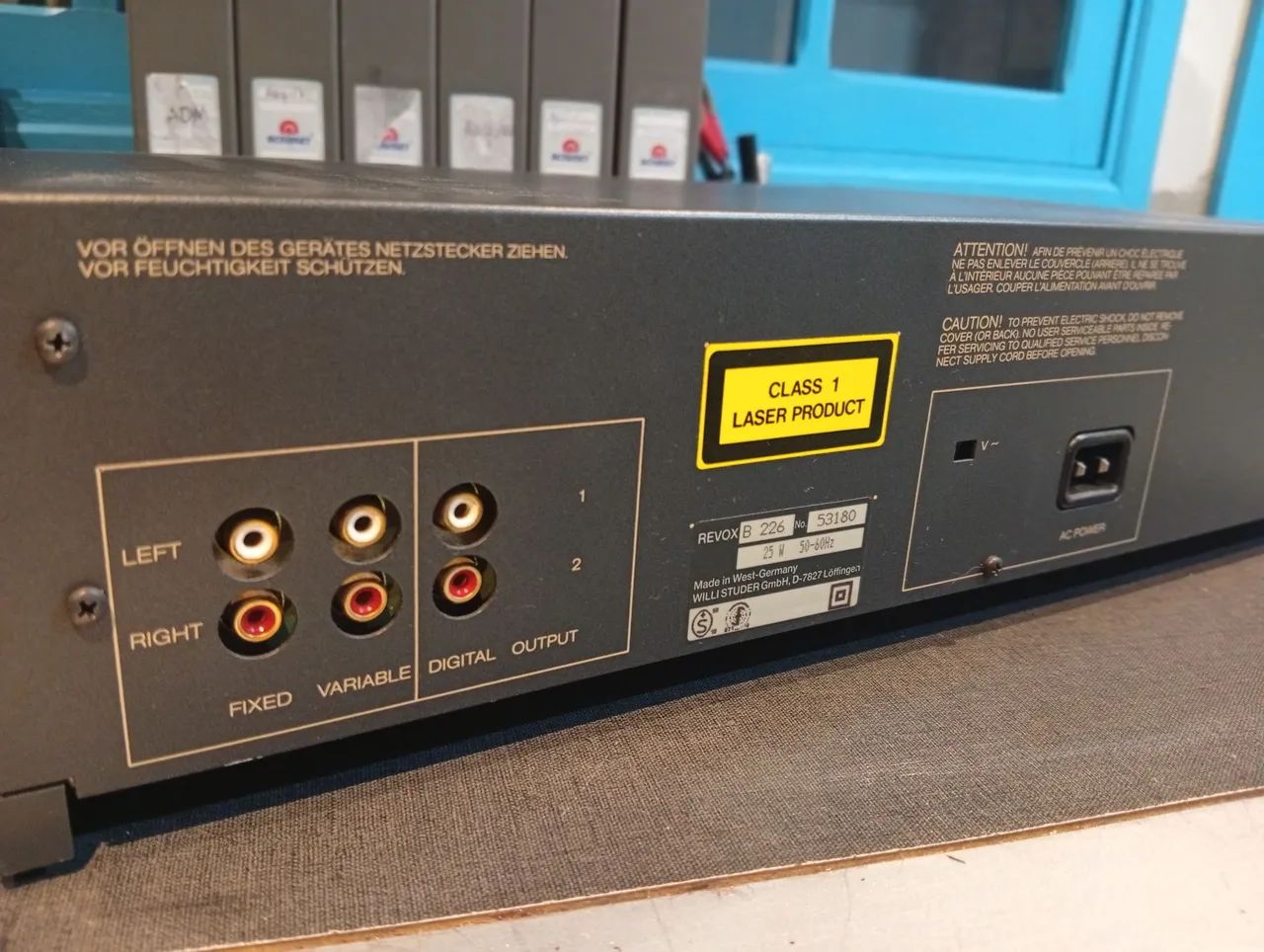Revox Compac Disk Player CD 226 - Foto 5