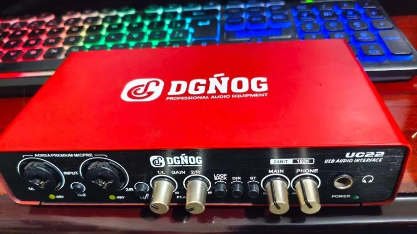 Interface de Áudio DGNOG