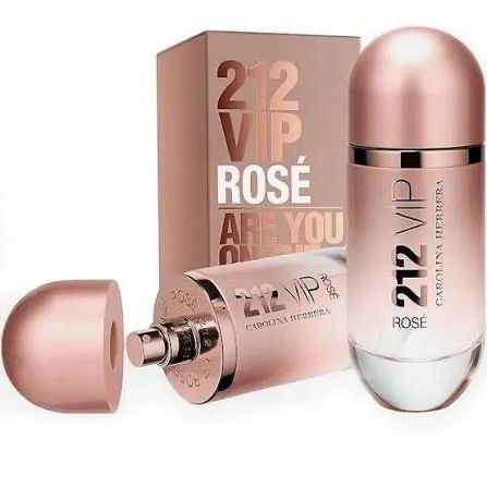 Perfume 212 VIP Rosé Feminino 80ml Original - Foto 2