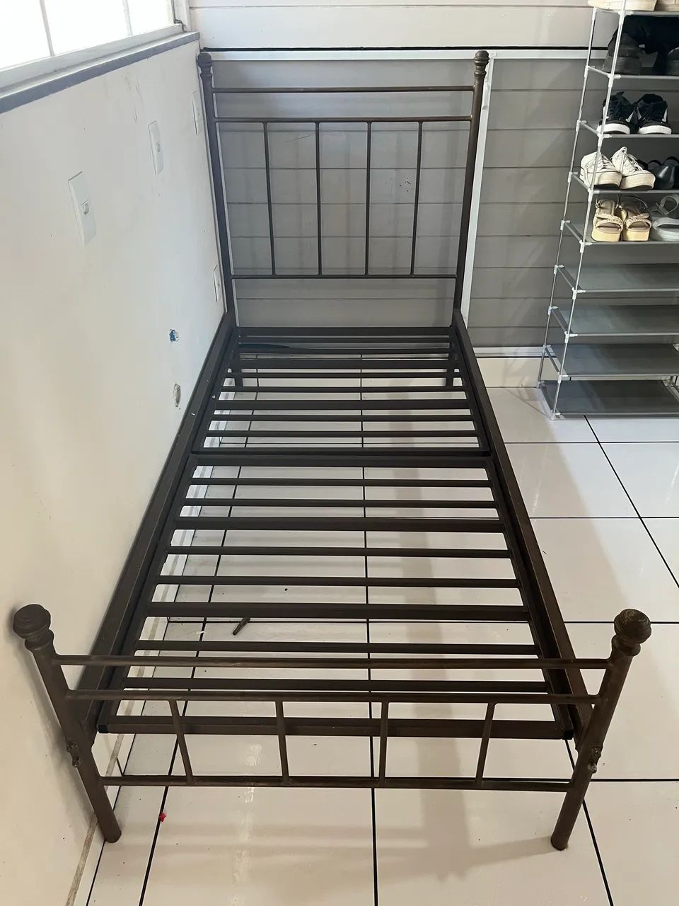 Base cama de ferro solteiro - Foto 2