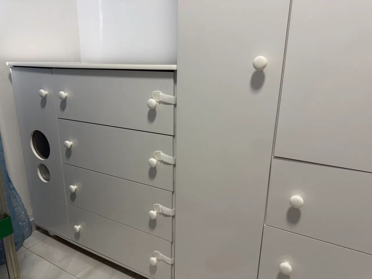 Quarto de bebê completo - Berço 3 em 1 - Foto 4