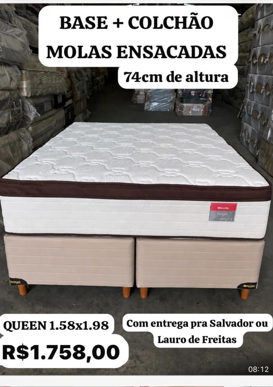 Cama Queen Nova sem uso - Foto 5