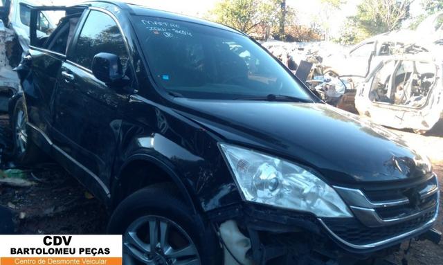 Sucata Honda Crv Cr-v Exl 2010/2010 Gasolina Preta 150 Cvs - Foto 2