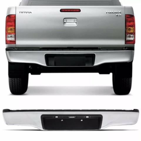 Parachoque Traseiro Cromado Hilux 2006 2007 2014 2015
