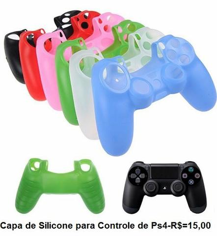 Capa de Silicone do Controle de Play 4