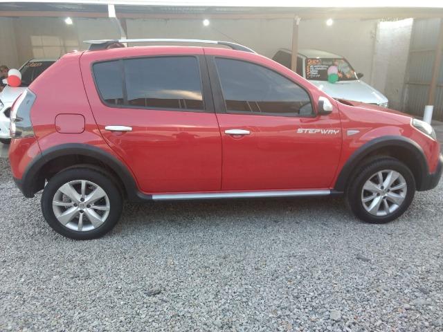 Renault sandero stepway 2012 completo financio e aceito trocas - Foto 5