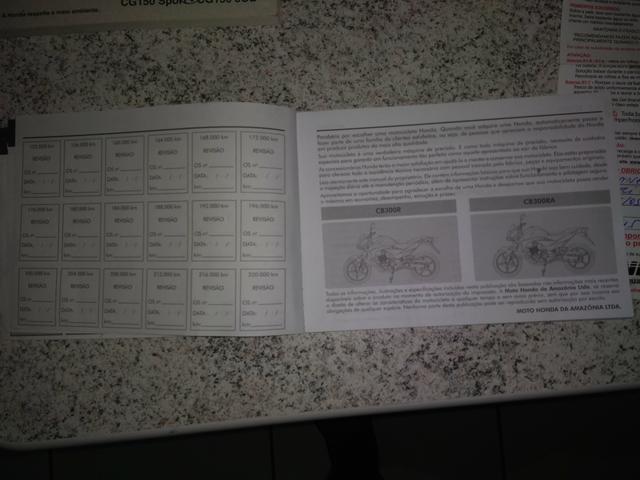 Manual da cb 300