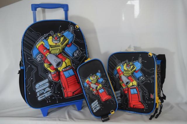 Imperdível Kit Mochila Escolar Infantil (3 peças) - Foto 2