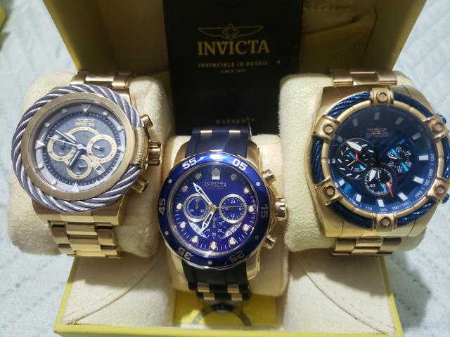 Coleção relógios INVICTA Originais - Foto 2