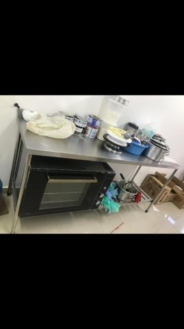 Mesas inox/ forno industrial/ fogão industrial - Foto 4