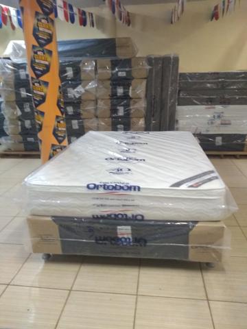 Cama de mola Ortobom branca - Foto 3