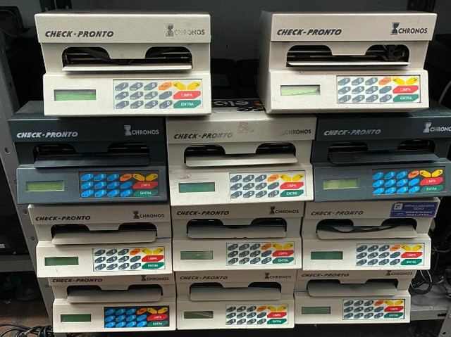 Impressora de cheque Chronos acc100 acc300 bematech dp20 elgin pertocheque 501s 502s
