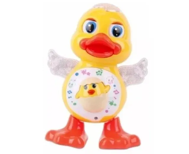 Patinho dançarino com luz e som