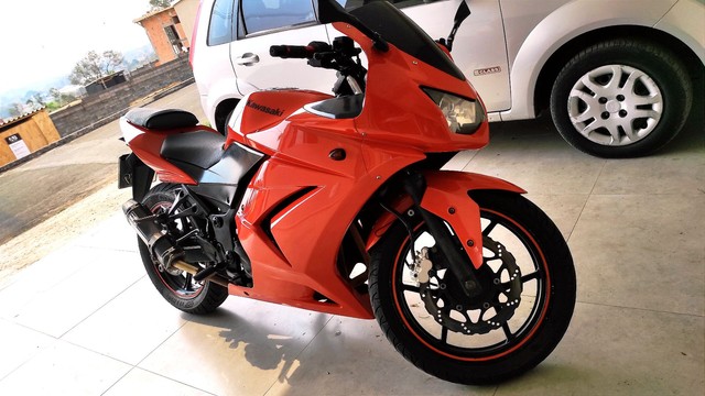NINJA 250R VERMELHA 2009
