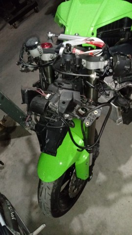 Sucata para retirada de peças Kawasaki Zx10 2012 - Foto 2