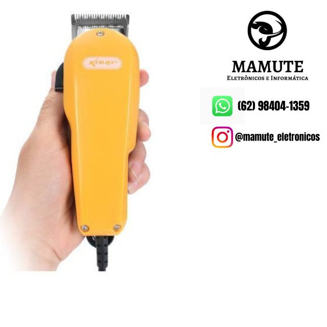 Máquina de Cortr Cabelo Elétrico Knup Qr-8918