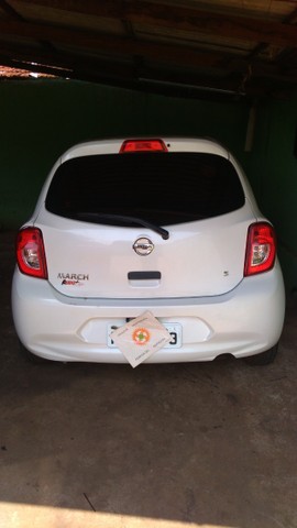 CARRO MARCH NISSAN 1.0 S 2017/2017 BEM CONSERVADO