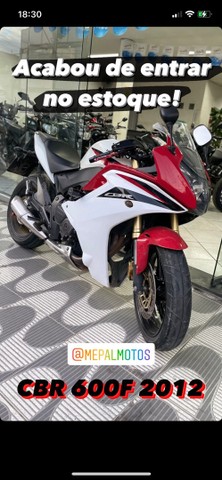 HONDA CBR600F 2012 BRANCA