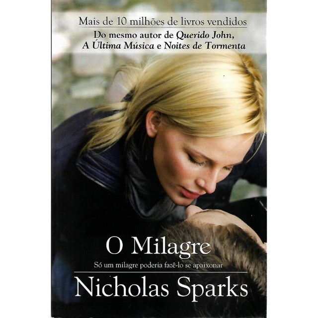 O Milagre - Nicholas Sparks capa comum