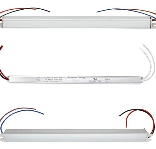 Fonte Slim Driver Para Perfil Fita De Led 12v 7a