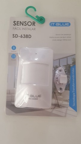Sensor de Presença Sonoro it-blue SD-638D com Articulador Promoção