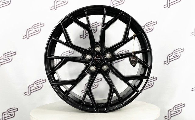 Rodas Vittoria Leeds Preto Semi-Brilho 5x112 - 19x8,5 - Foto 2