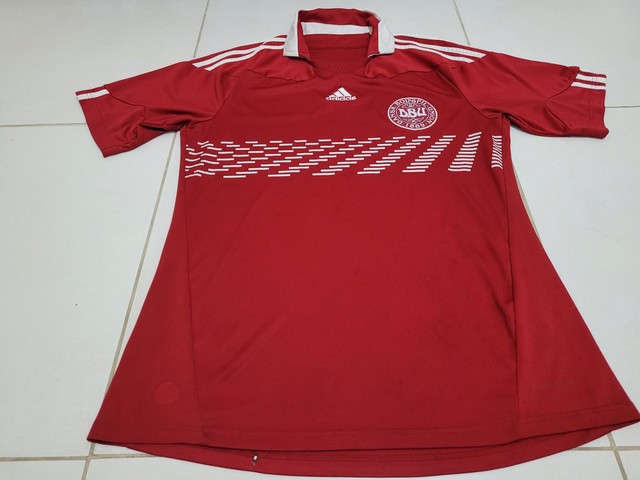 Camisa Futebol Original Da Seleção Da Dinamarca adidas
