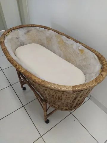 Moisés de vime para bebê 