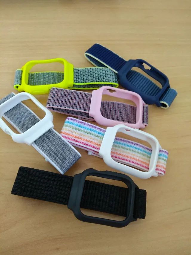 PROMOÇÃO -  KIT Com 3 Pulseiras de Nylon  com Case - Foto 5