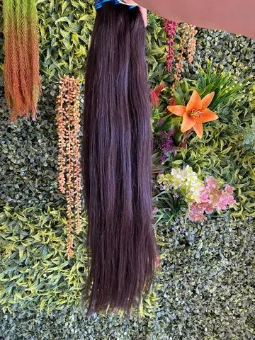 Cabelo humano liso de 75cm  - Foto 3