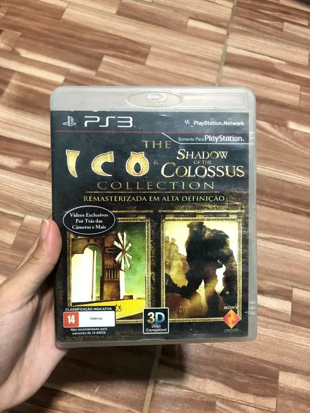 2 Em 1 - The Ico / Shadow Of The Colossus Ps3 - Jogo Digital