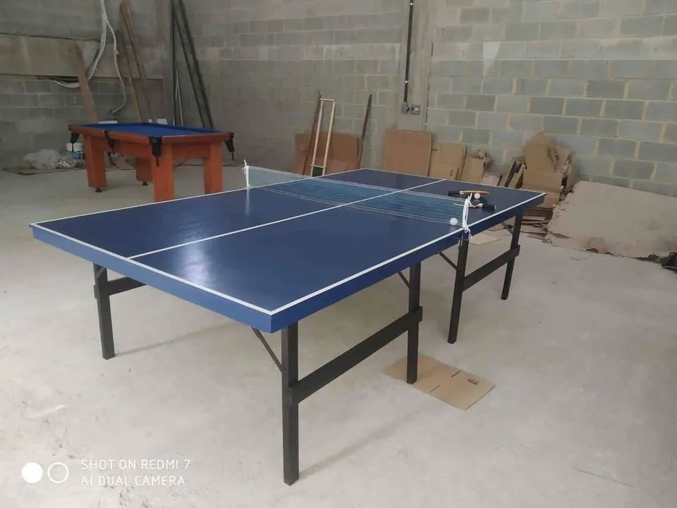 Mesa de Ping Pong Profissional Azul  - Foto 2