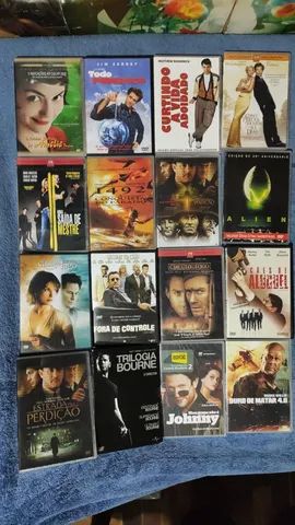 Lote com 100 dvds originais filmes e musicais - Foto 2